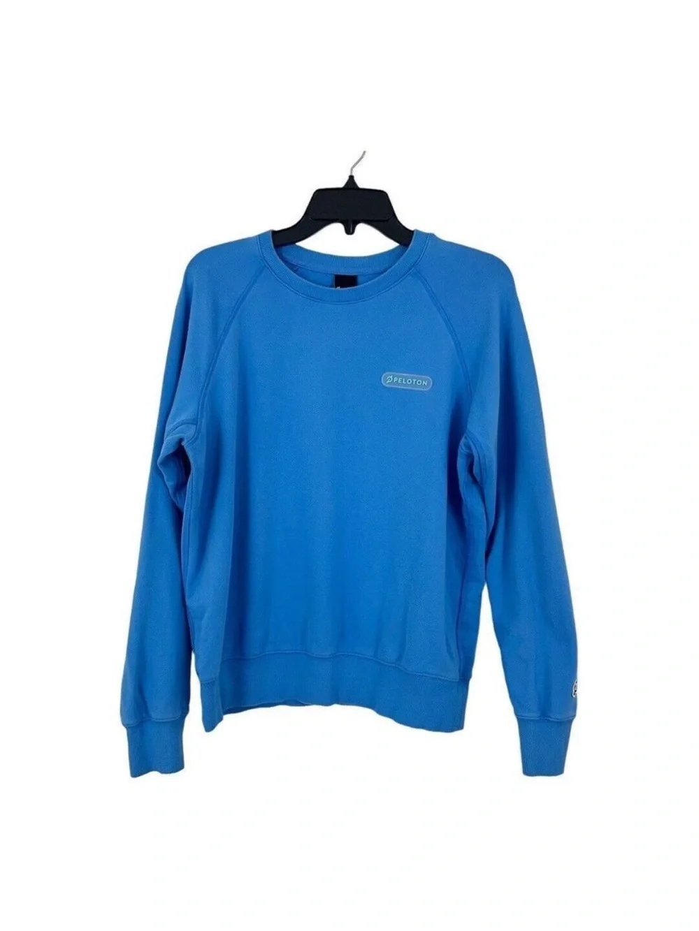 Peloton Women's Bright Blue Crewneck Sweatshirt